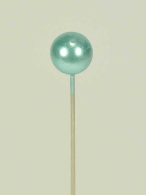 Decoratiespeld turquoise - 6 mm