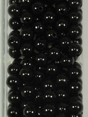 materialen-voor-bloemschikken-rijgparels-zwart-10mm
