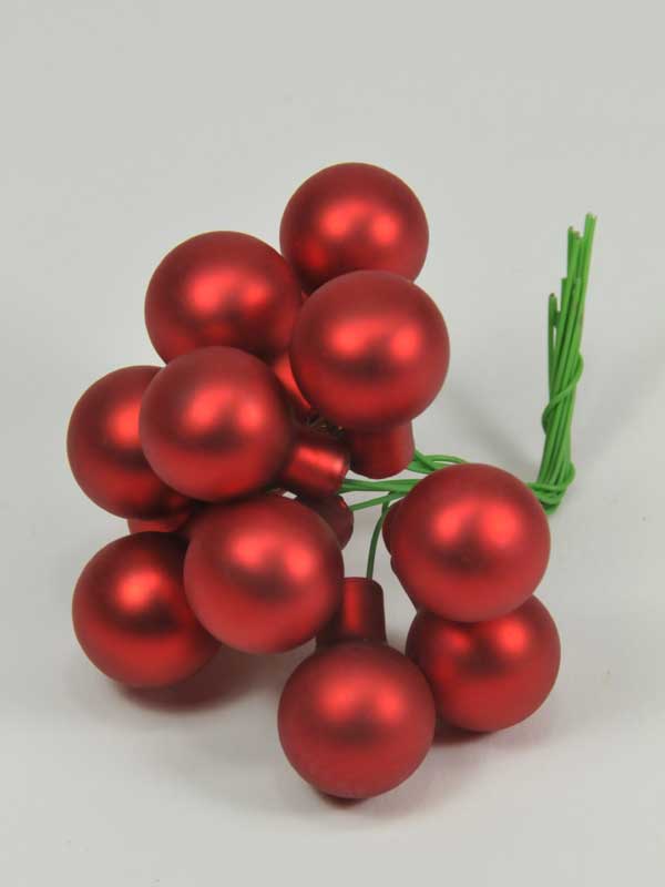 kerst-glasballetjes-mat rood-kerstdecoratie-artikel