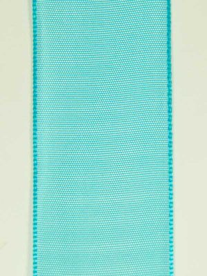 lint-turquoise-40 mm-cadeaulint-bloemschikmateriaal