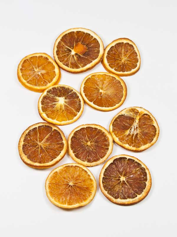 sinaasappelschijven voor decoratie