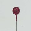 decoratiespeld rood glitter 7 mm