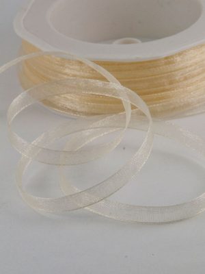 organza lint ivoor 7 mm