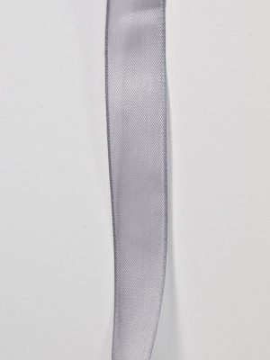 Doorschijnend lint zilvergrijs 15mm