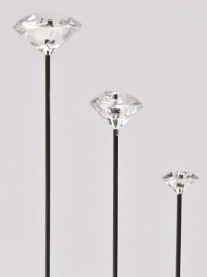 Diamantspelden, vlnr 11, 9 en 6 mm