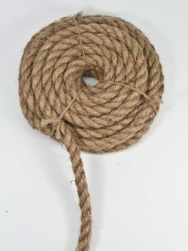 Jute touw 12mm 5 meter lang Bloemschikwinkel