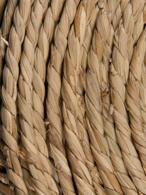 zeegras gevlochten tot touw 3 mm