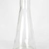 glazen fles met de vorm van een erlenmeyer