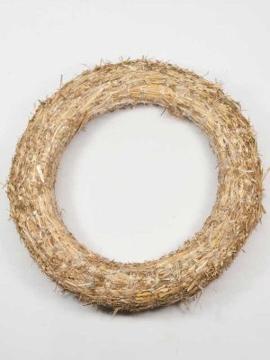 strokrans of ring van stro, 30 cm doorsnede