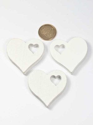 grootte van de hartjes vergeleken met 50 ct munt