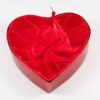 hartvormig rood doosje
