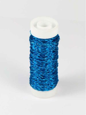 effectdraad blauw, klosje met 25 gram