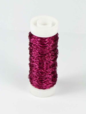 effectdraad donker roze, klosje met 25 gram