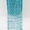 jute band open geweven turquoise