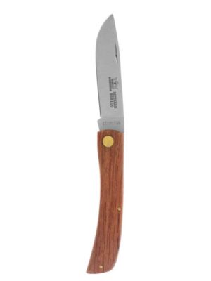 bloemenmes inklapbaar 75mm met houten heft