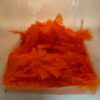oranje veren in doos