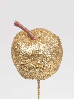 glitter appel groot voor decoratie