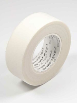 Bloementape papier wit, 25 mm