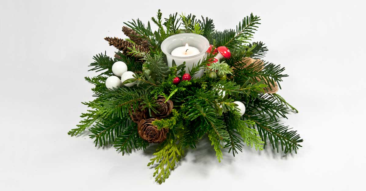 Kerststukjes maken - Bloemschikwinkel