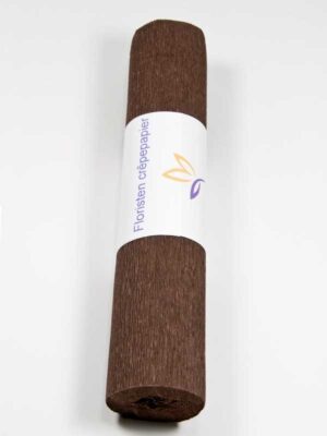 crêpepapier-chocolade-bruin