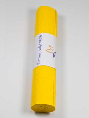 crêpepapier-geel