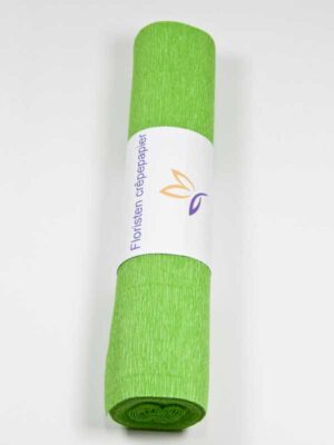 crêpepapier-lichtgroen