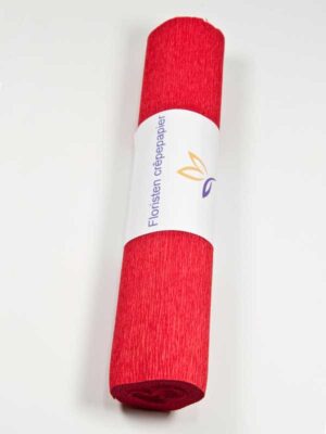crêpepapier-rood