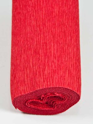 crêpepapier-rood