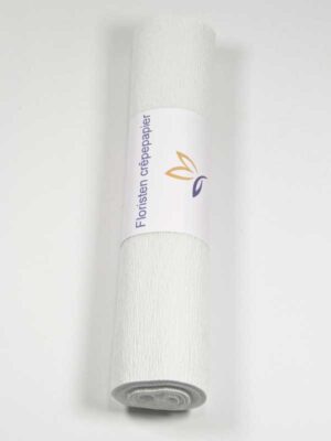 crêpepapier-wit
