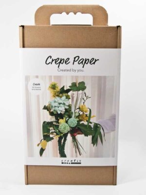 maxi-hobbyset-crepepapier-bloemenboeket in doos