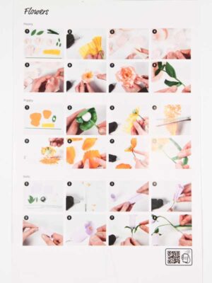 starterset-leren-crepepapier-bloemen-maken-aanwijzingen