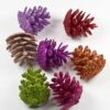 glitter-dennenappel-kleurenmix-groot