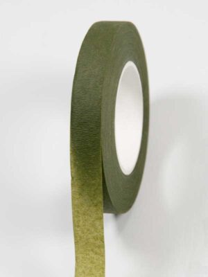 bloementape-papier-13mm-mosgroen