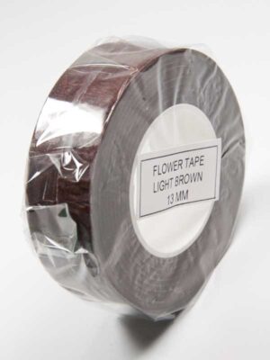 bloementape-papier-lichtbruin-2-stuks