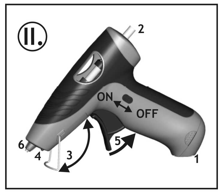 Draadloos mini Lijmpistool - per stuk - Afbeelding 4