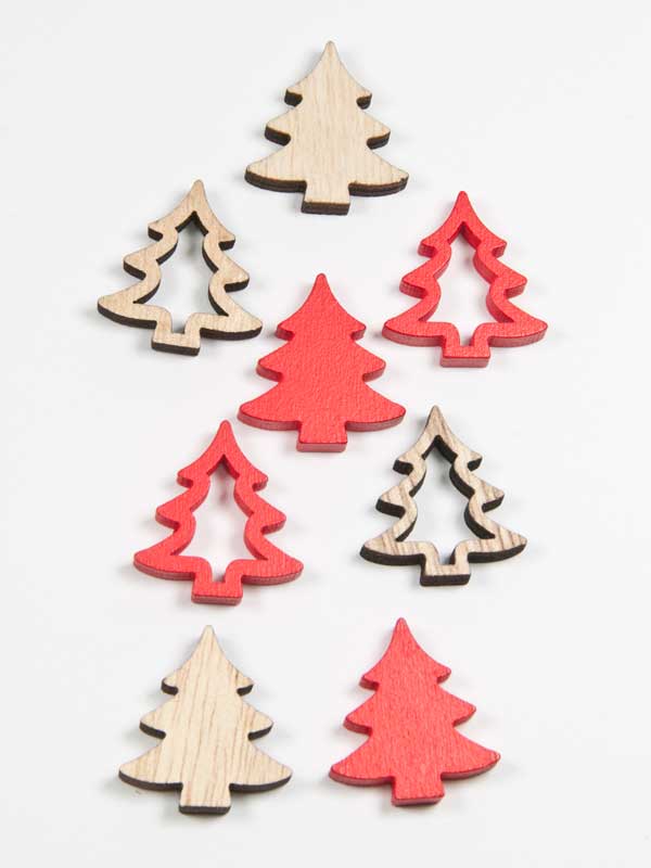 houten-kerstboompjes-mini-naturel-en-rood