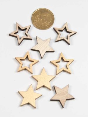 houten-sterren-mini-naturel-en-goud-vergeleken-met-50ct